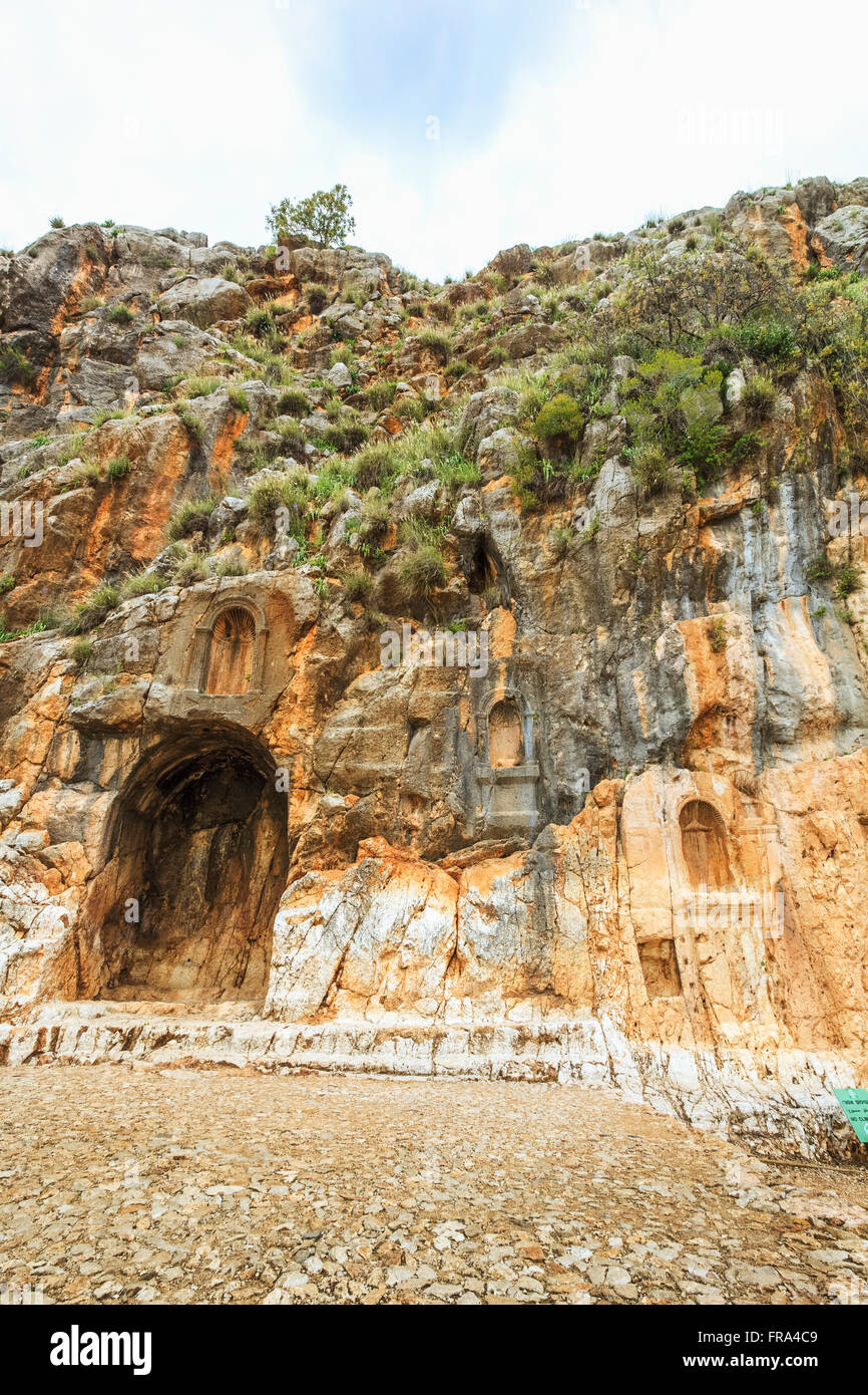 Caesarea Philippi, an ancient Roman city now uninhabited and an
