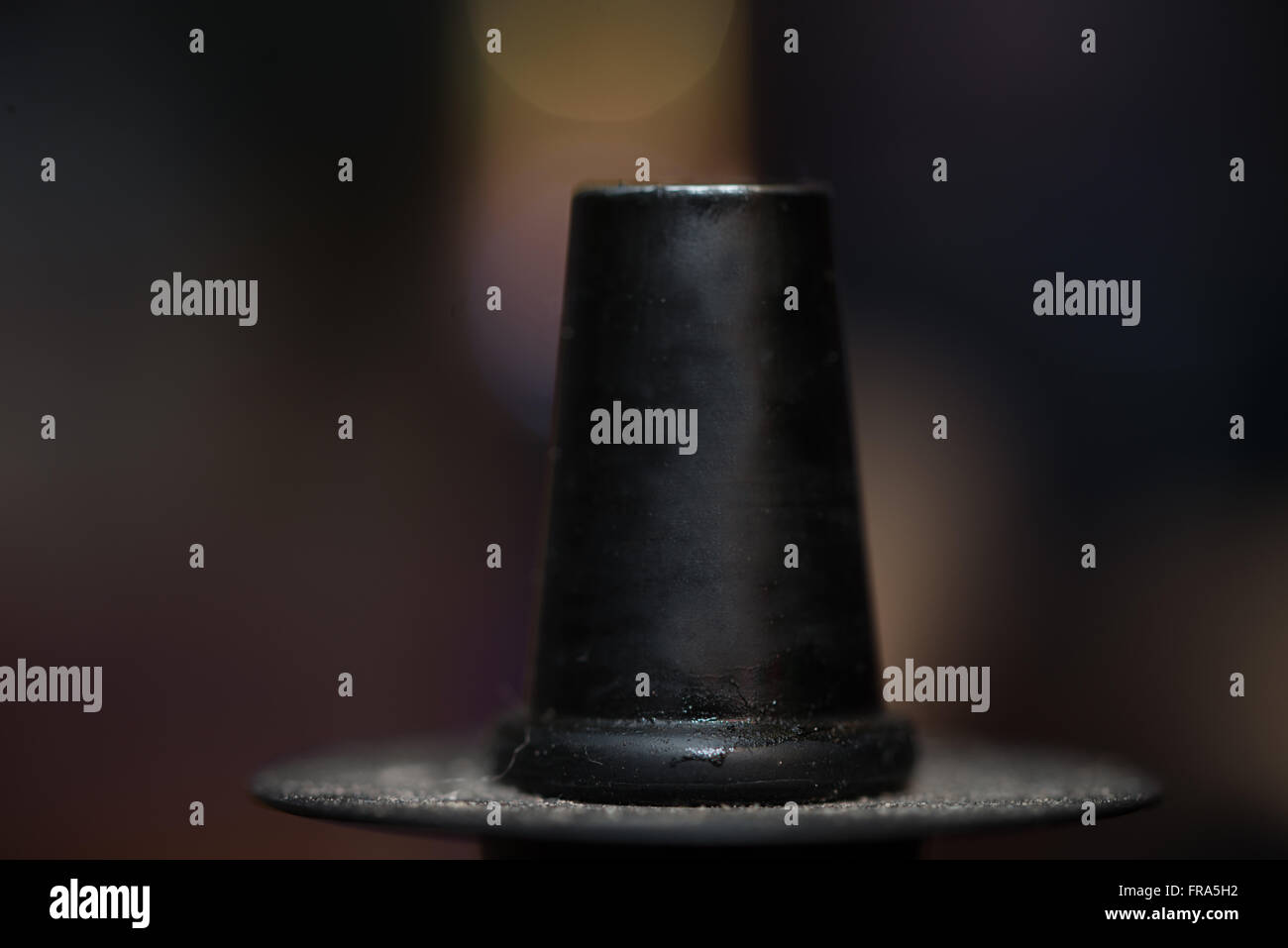 Close-up Of Several Hookahs Lined Up In A Cafe Bar Stock Photo