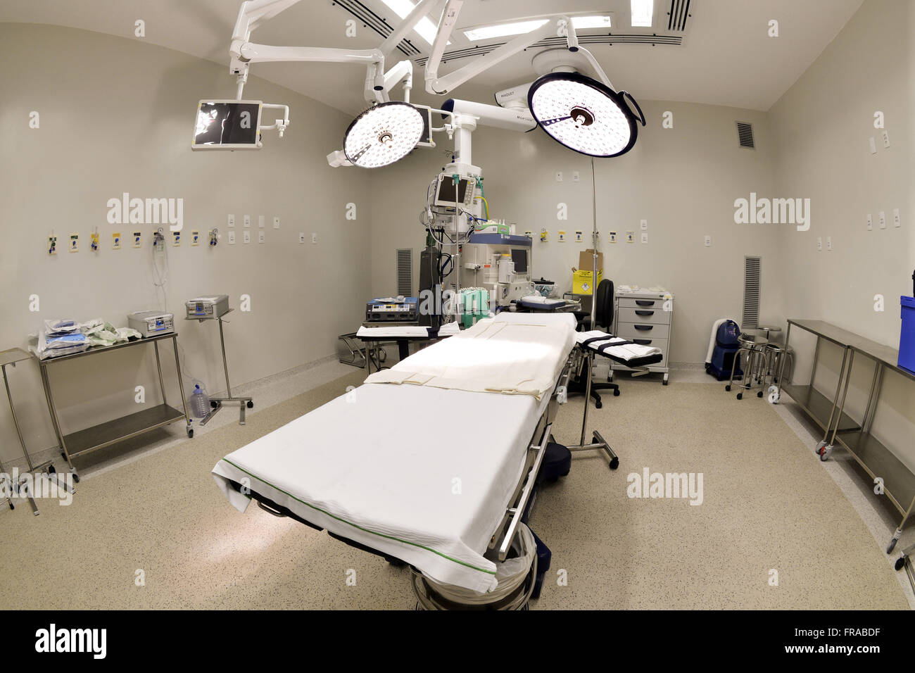 Surgical center in private hospital Stock Photo