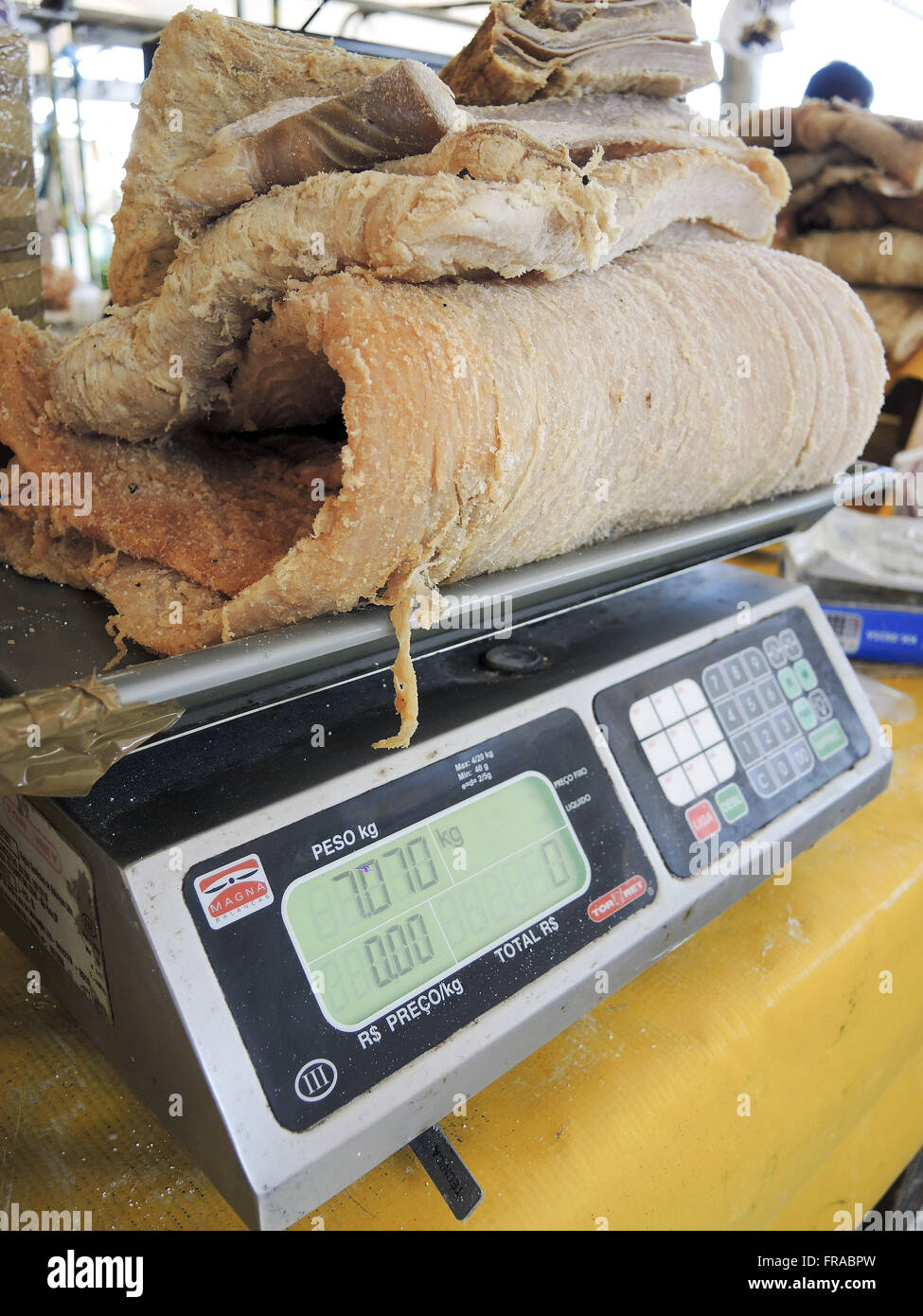 Arapaima salty sale in the Ver-o-Peso Stock Photo