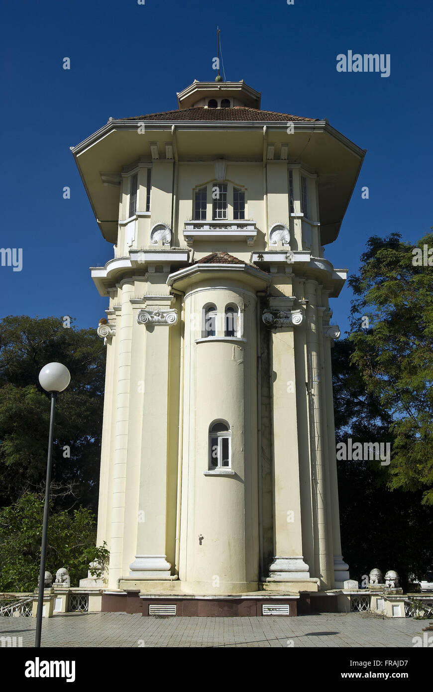 Torre da Hidráulica do Moinhos de Vento - DMAE Departamento Municipal de Água e Esgotos Stock Photo