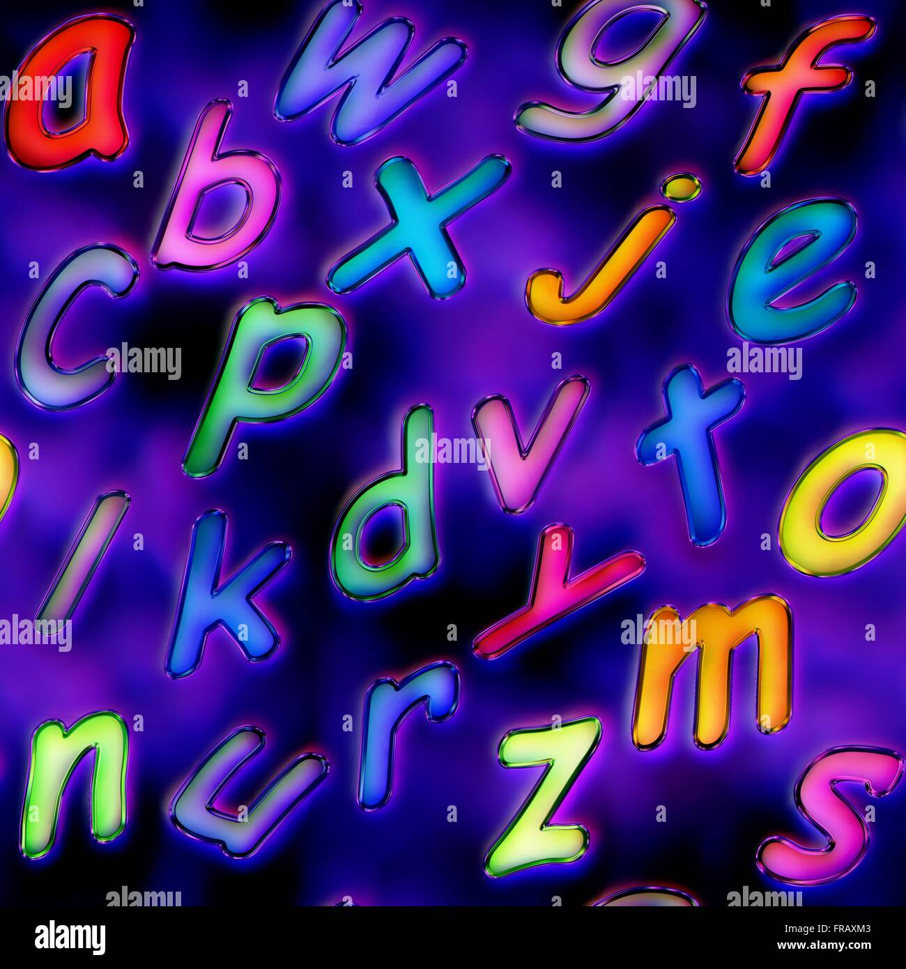 Letters Notes Texture Seamless texture colorful letters Stock Photo - Alamy