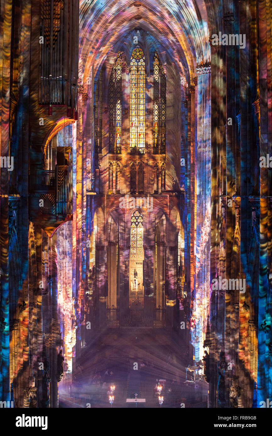 LUX Eucharistica, Cologne Cathedral illumination by German artists