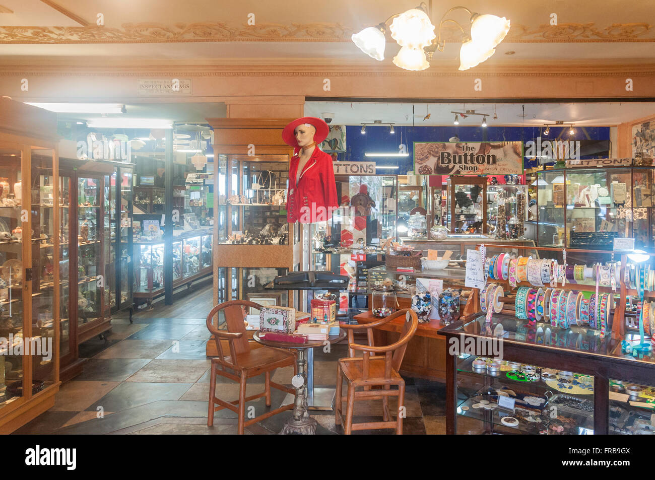Interior of Paddington Antique Centre, Latrobe Terrace, Paddington