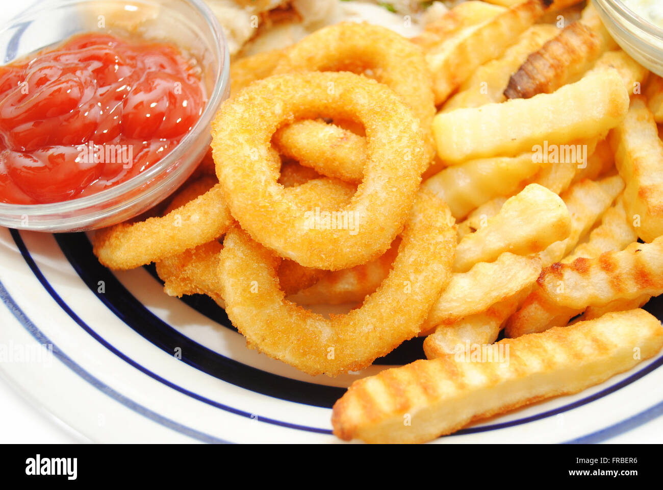 French fries onion rings hires stock photography and images Alamy