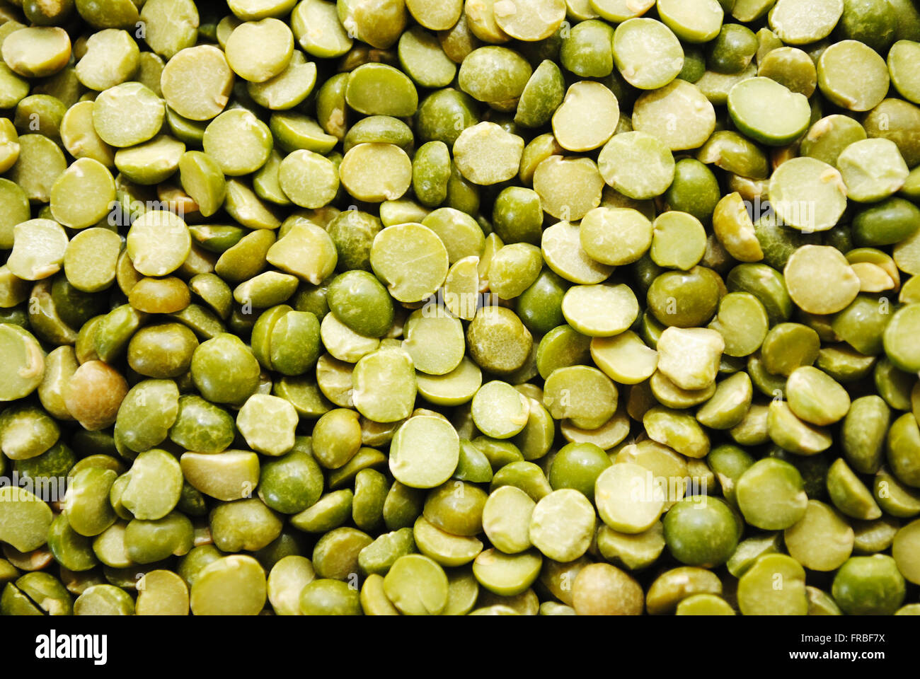 Background of Dried Fresh Green Split Peas Stock Photo Alamy