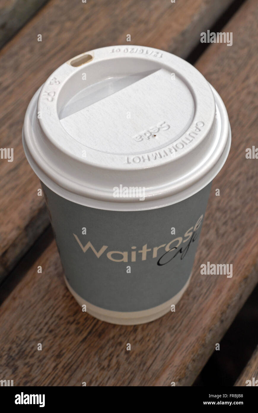 Coffee shop paper cup recycle problem Stock Photo Alamy