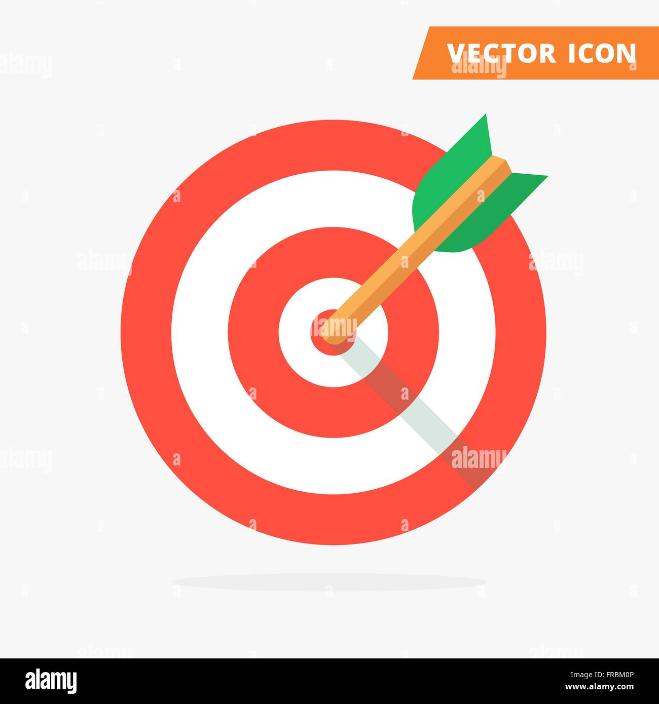 Color target icon vector Stock Vector Image & Art - Alamy