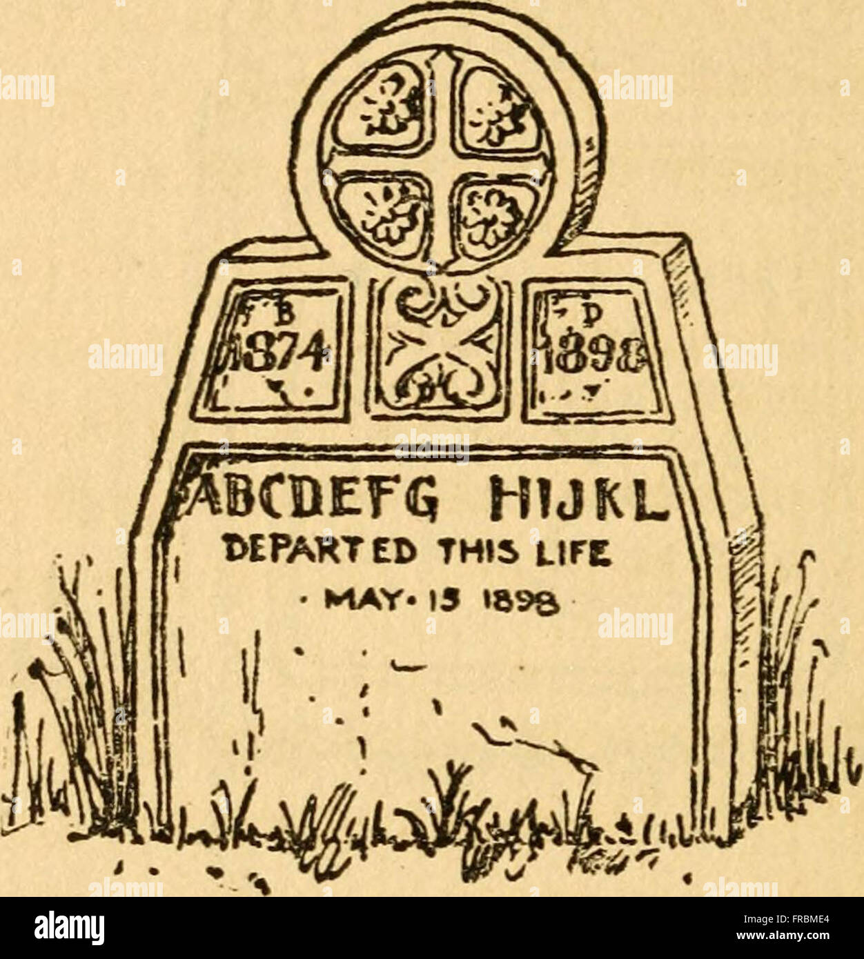 Headstones monuments mausoleums in hi-res stock photography and images ...