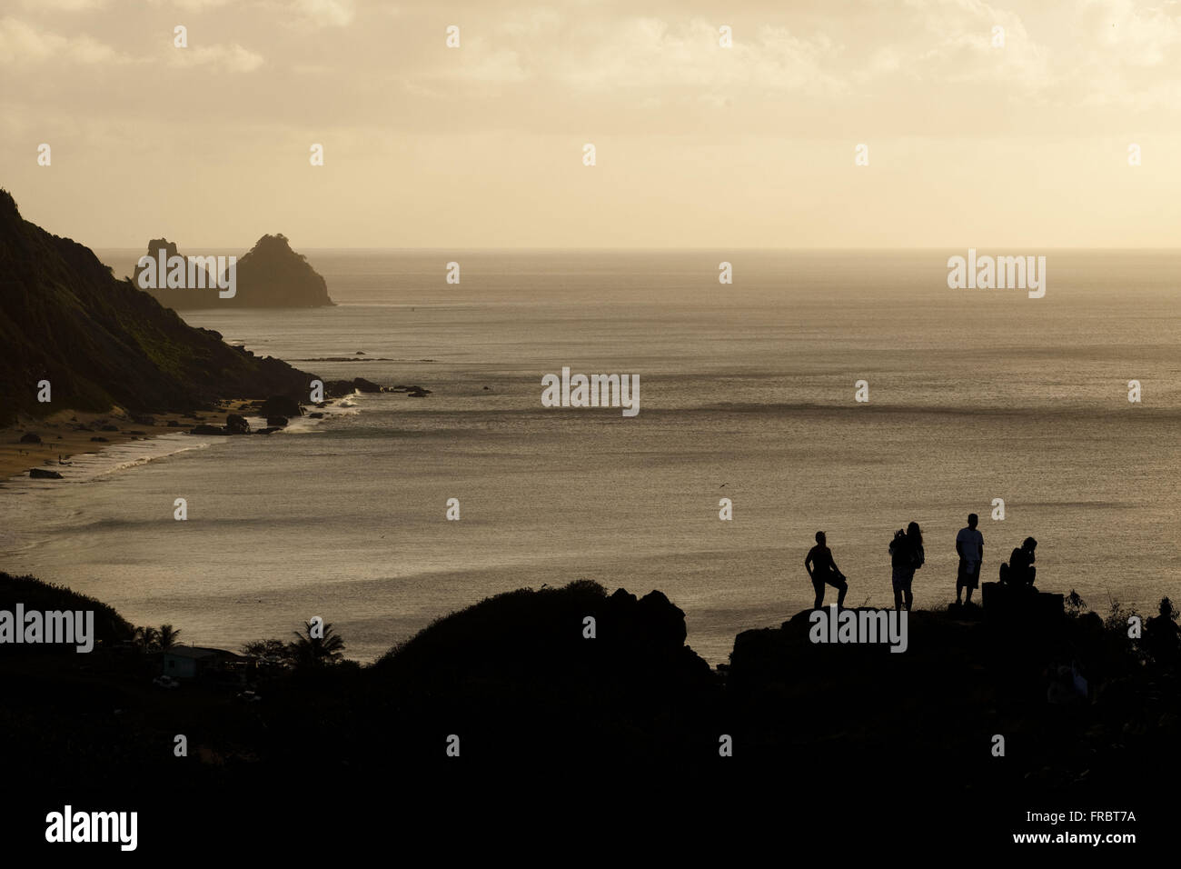 Landscape evening with Hill Brothers Incidental - National Park Stock Photo