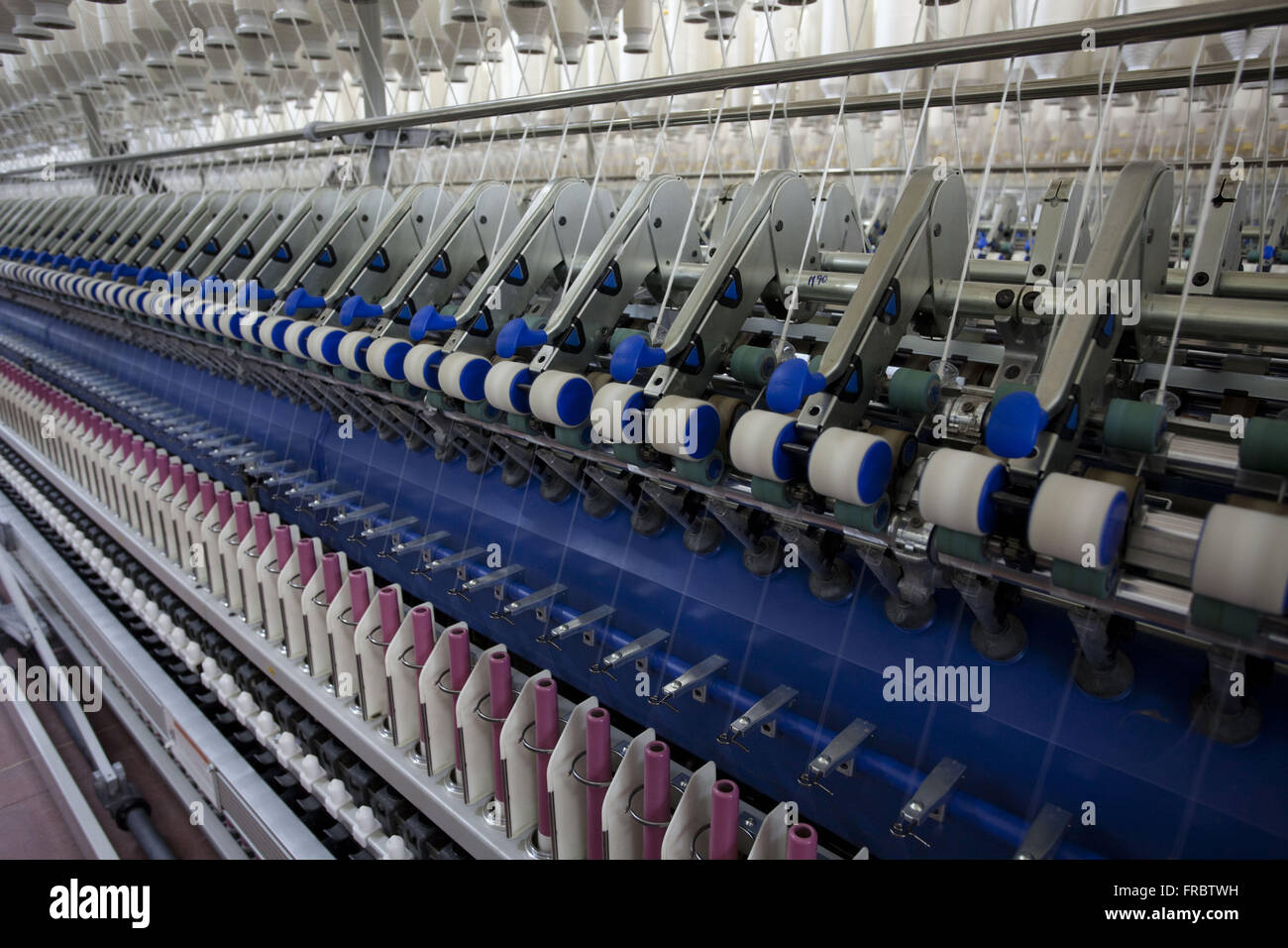Step spinning machine spinning machine called Stock Photo Alamy
