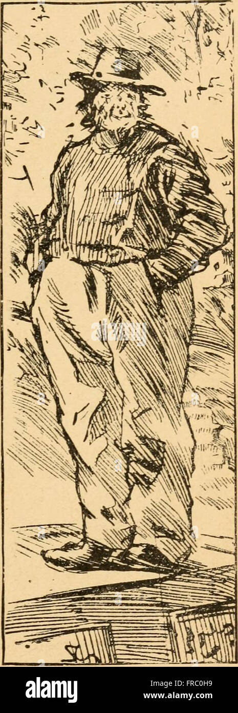 Two girls on a barge (1891 Stock Photo Alamy