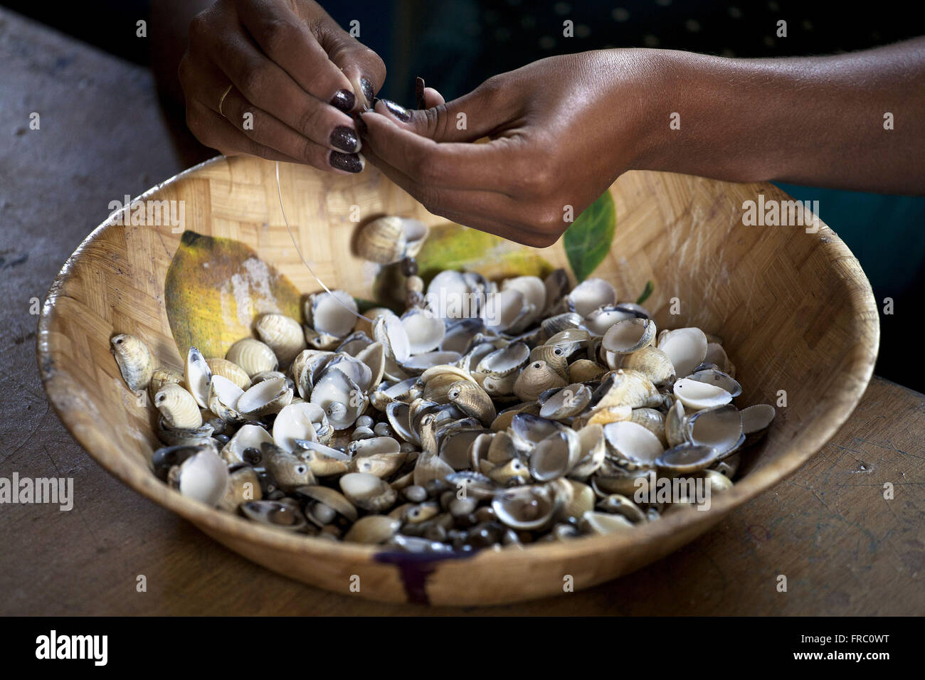 Craft Education Center KNOW LIVE community of Island of God Stock Photo