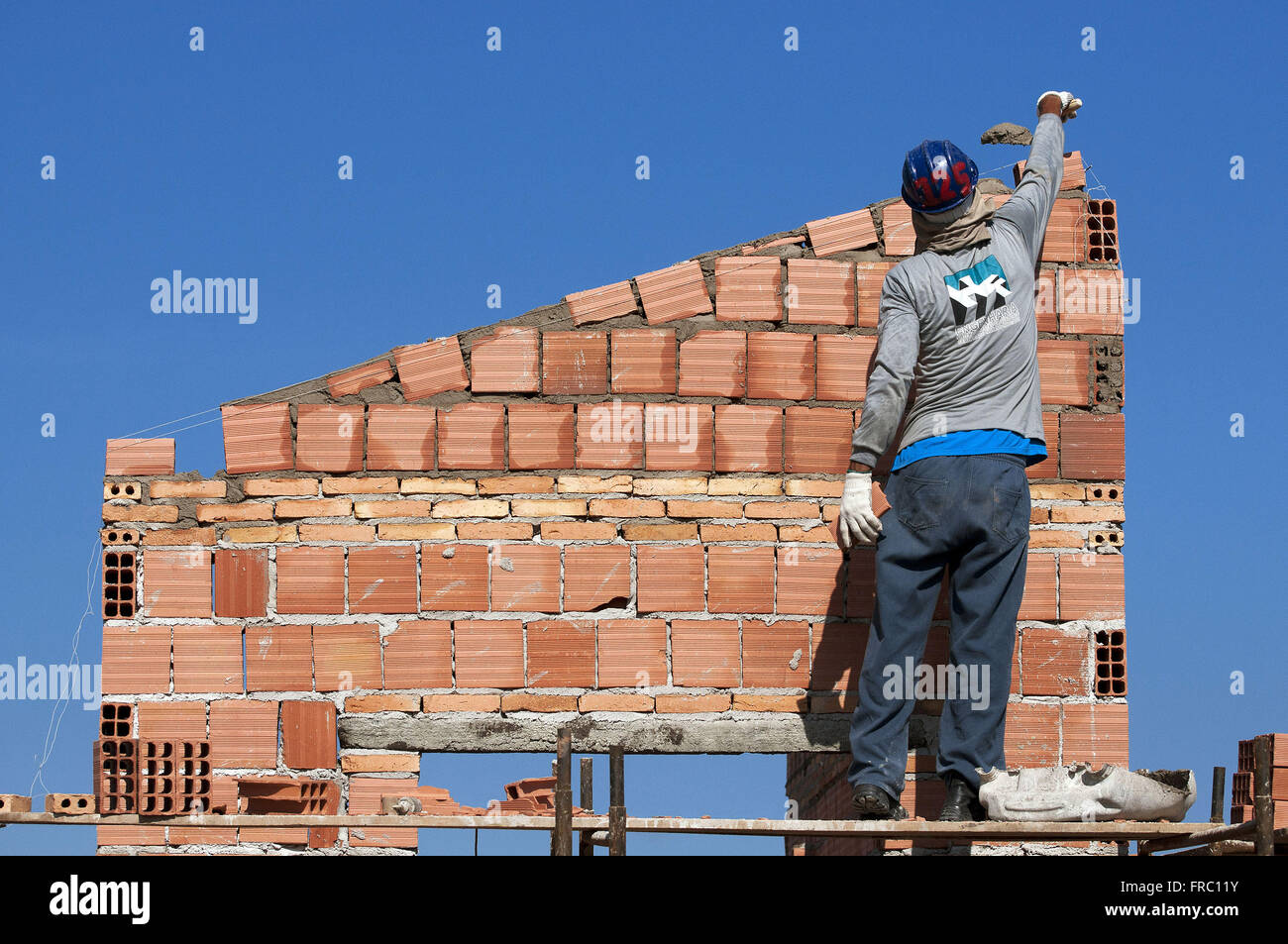 Residential construction of Tiradentes in the city of Maraba - PA Stock Photo