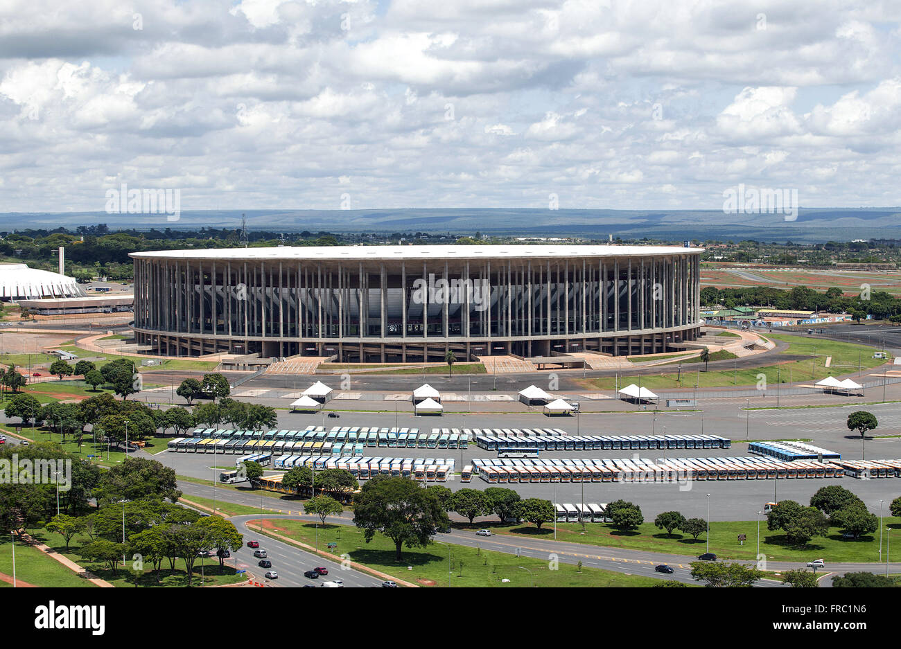 Mane Garrincha Stadium also known as Estadio Nacional de Brasilia Stock Photo