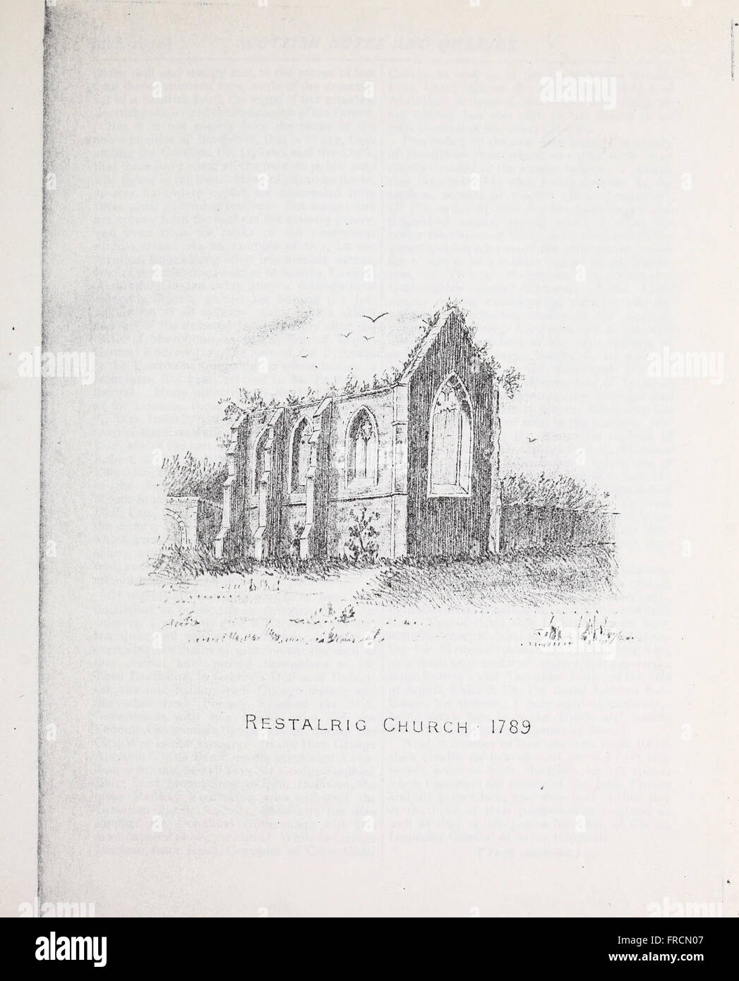 Scottish notes and queries (1892 Stock Photo Alamy