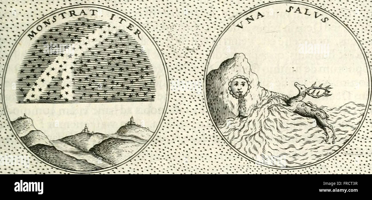 Symbola diuina and humana pontificum, imperatorum, regum (1601) Stock Photo
