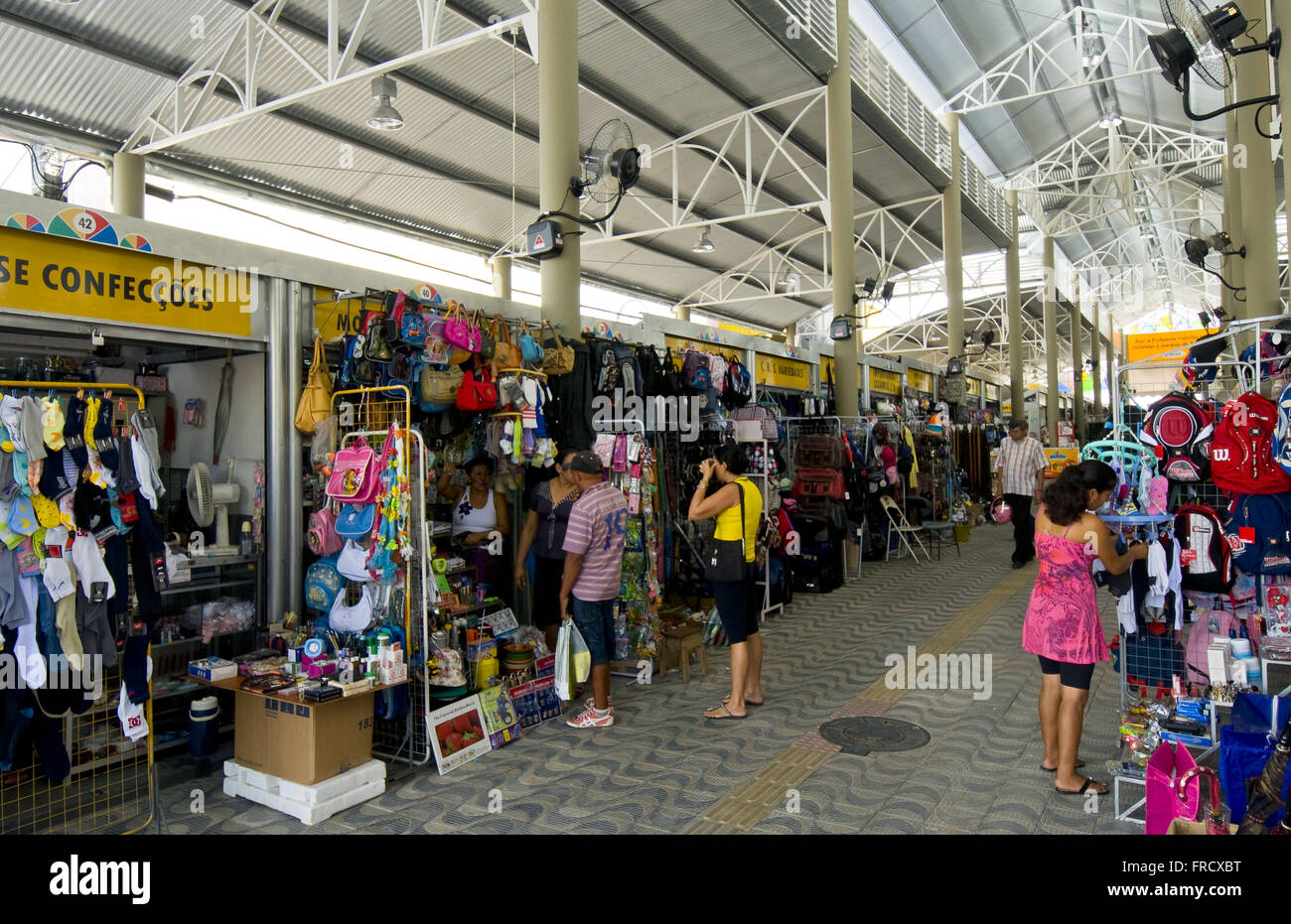 Caxambu popular trade center of the capital city of Boa Vista in Roraima Stock Photo