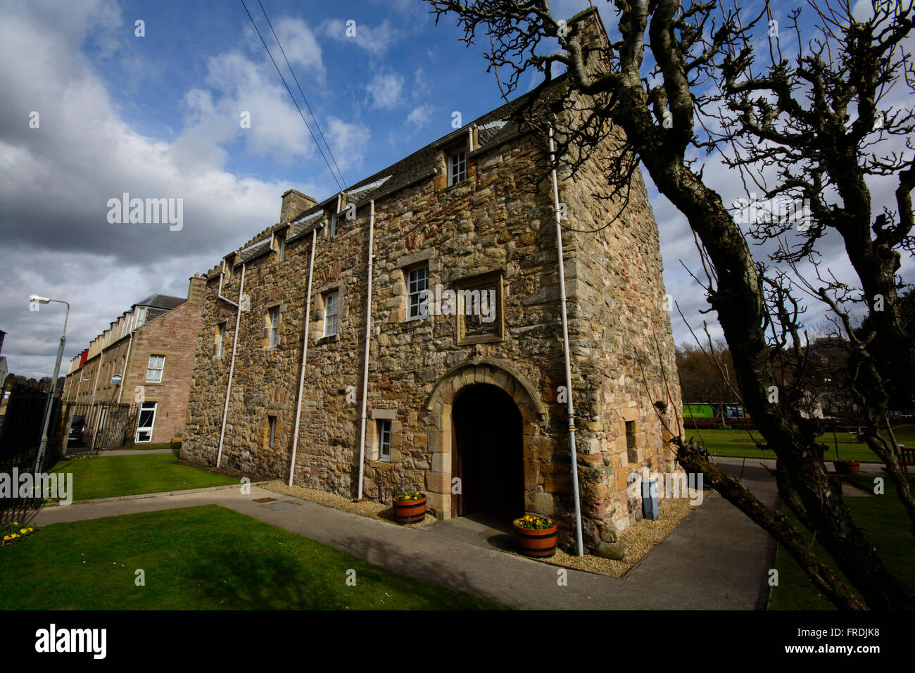 Mary Queen of Scots House Stock Photo