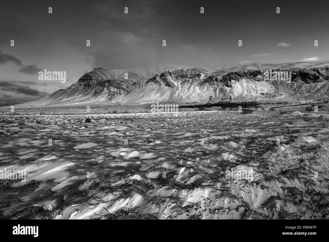 Reykjavik sunrise Black and White Stock Photos & Images - Alamy