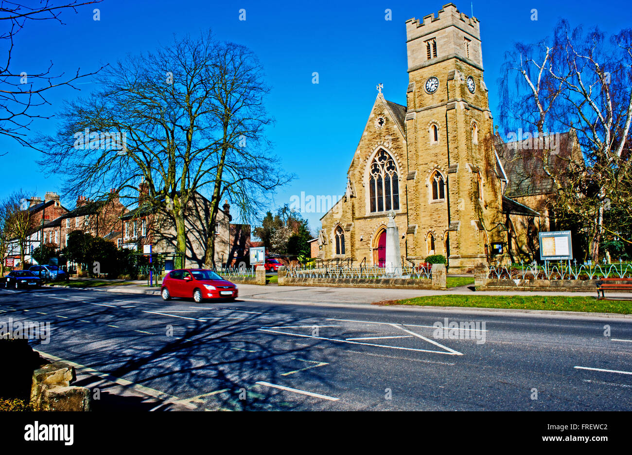 St Oswalds Church, Fulford, York Stock Photo Alamy