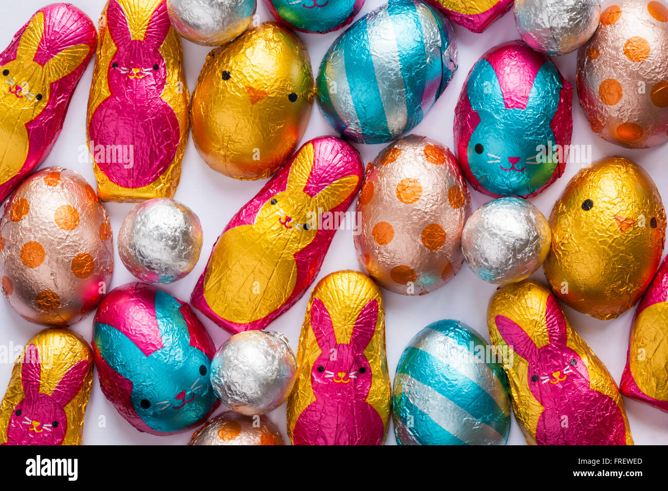 M&S bunnies & bobtails, chocolate bunnies & chocolate bunny tails and M