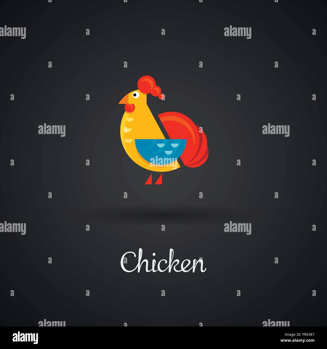 Rooster Cock Chicken Vector Illustration Stock Vector Image Art Alamy rooster-cock-chicken-vector-illustration-stock-vector-image-art-alamy