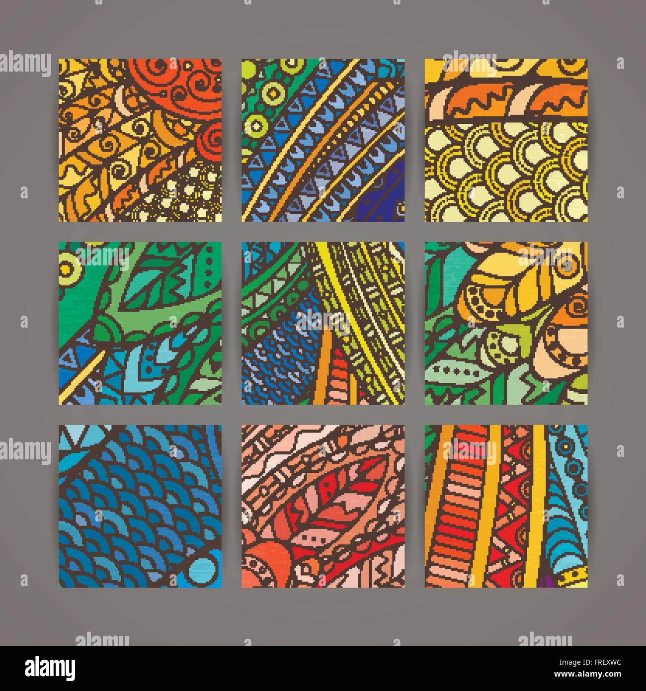 Zentangle frame hi-res stock photography and images - Alamy