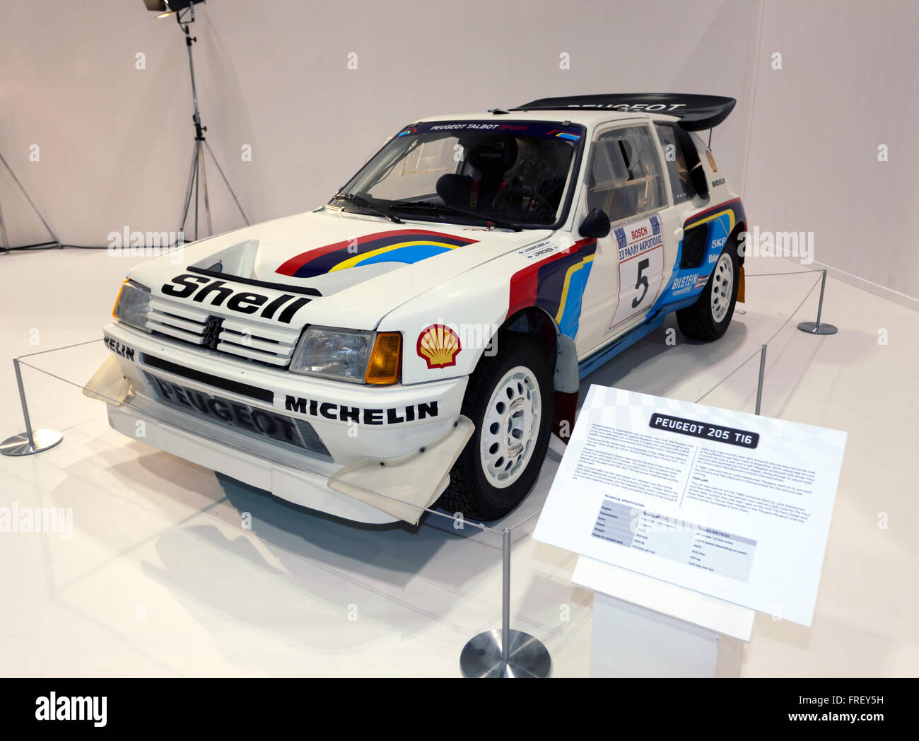 Peugeot cheap rally car