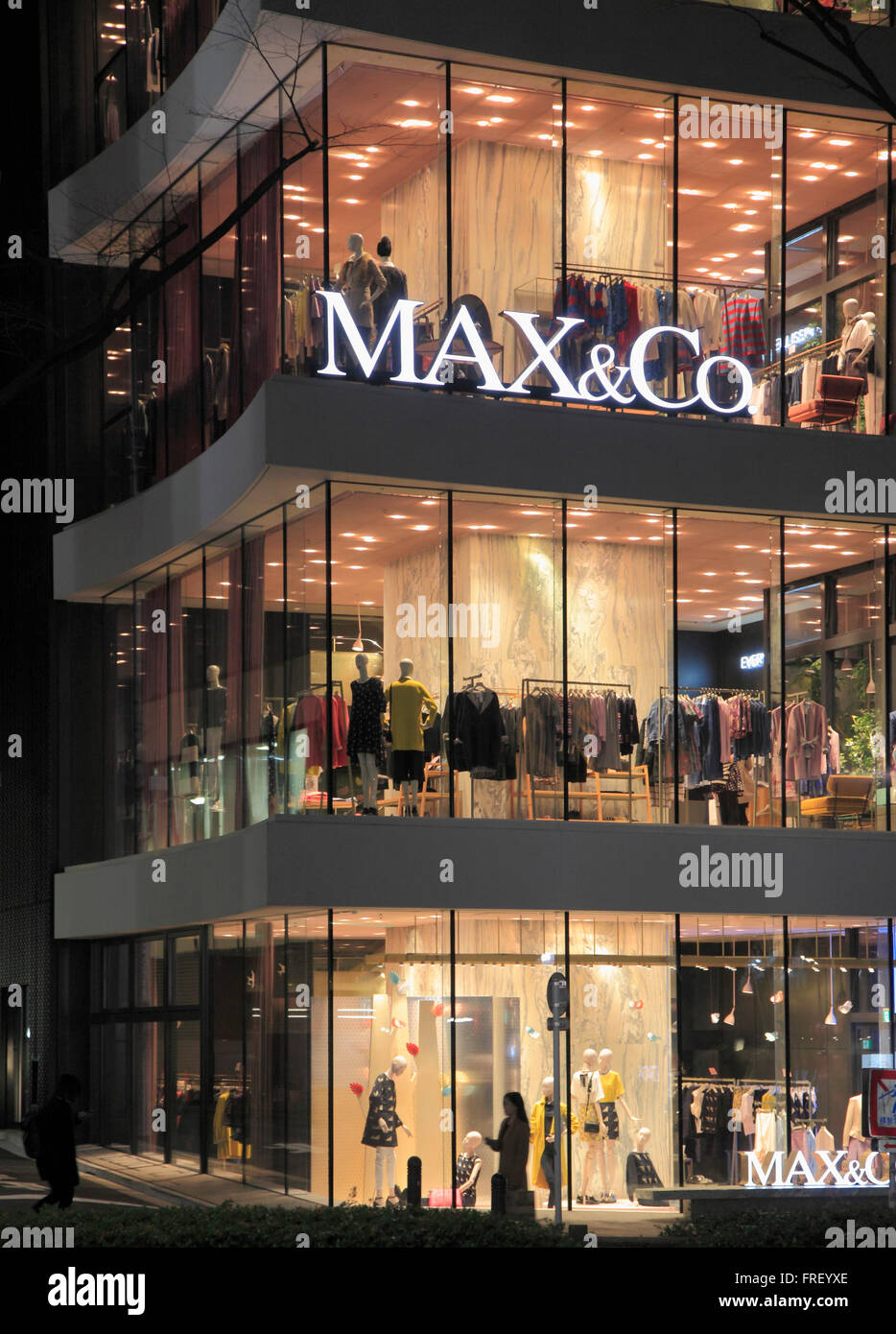 Japan, Tokyo, Omotesando, Max&Co store, shopping, Stock Photo