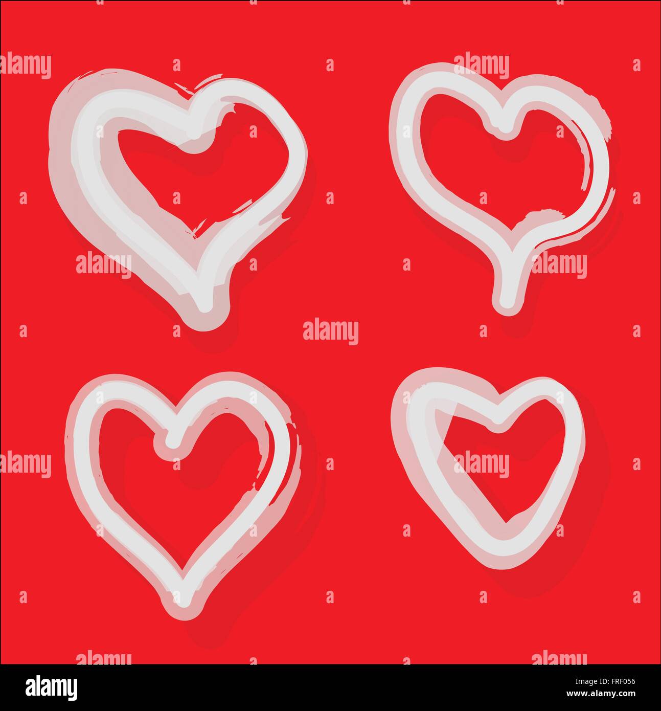 Cracked ice white background Stock Vector Images - Alamy