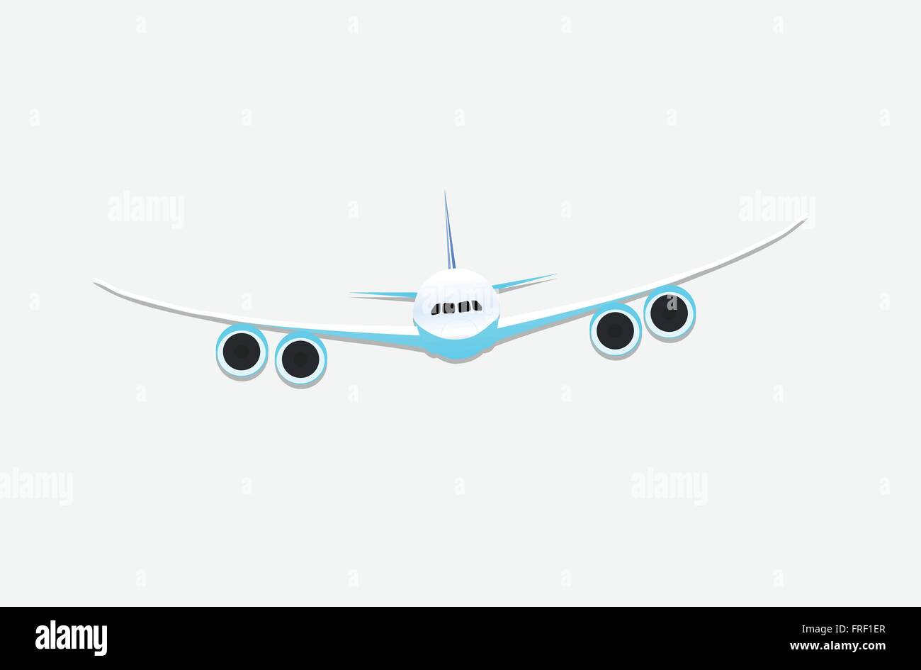 Airplane Illustration Icon Stock Vector Image & Art - Alamy