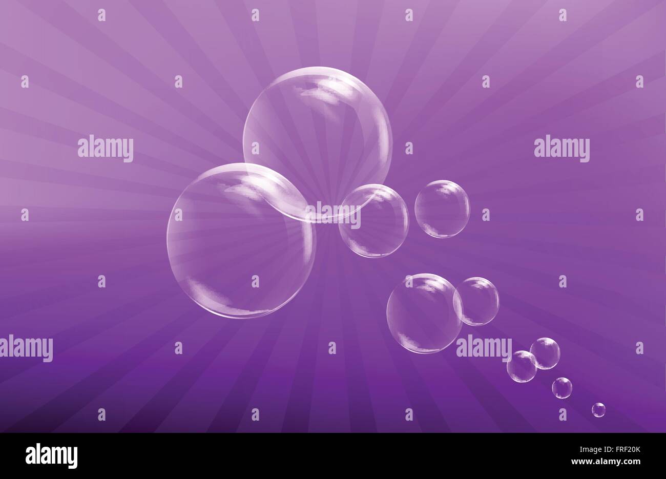 Blue Shiny Bubbles Background Stock Vector Image & Art Alamy