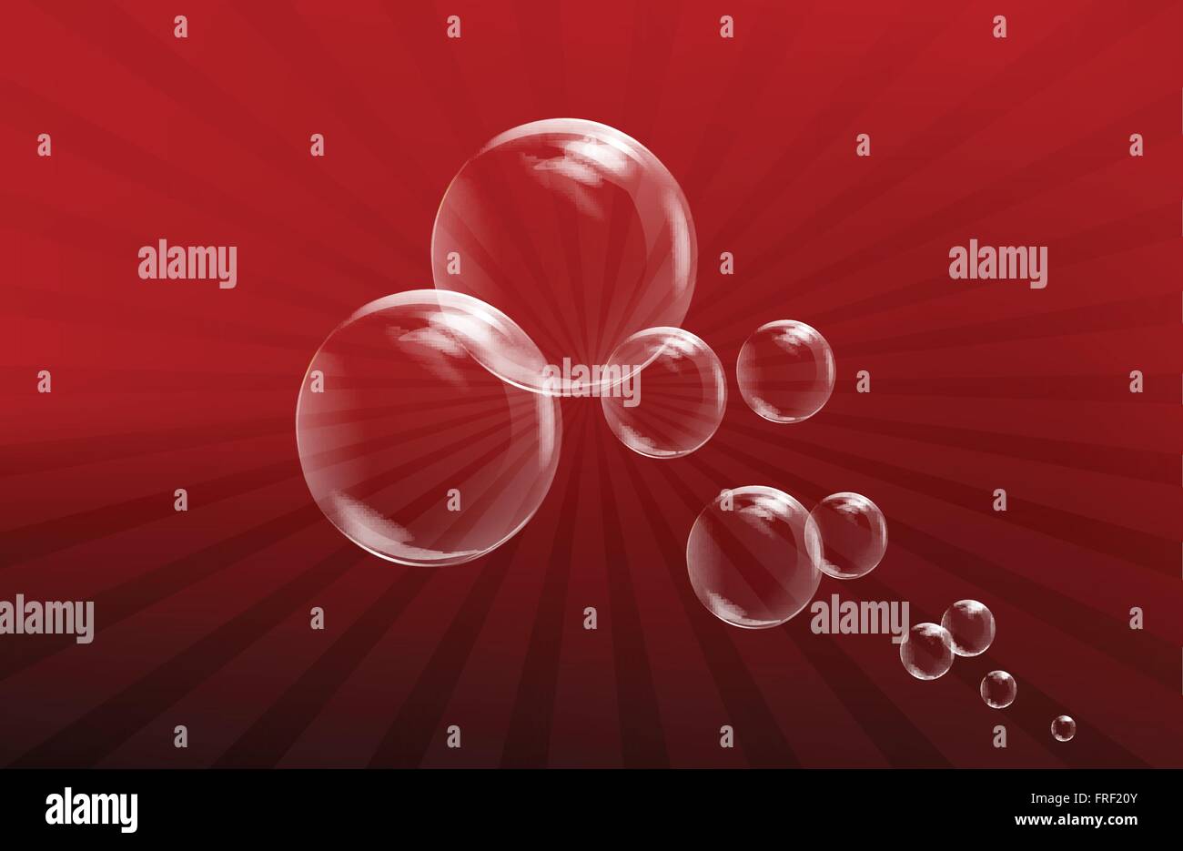 Blue Shiny Bubbles Background Stock Vector Image & Art Alamy