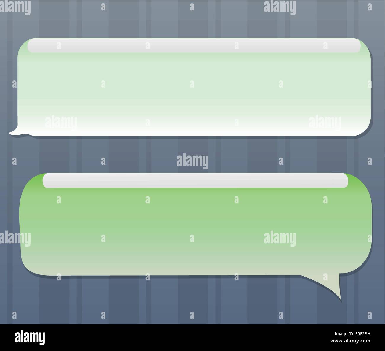 Collection of Two Speech Bubble Buttons Stock Vector Image & Art - Alamy
