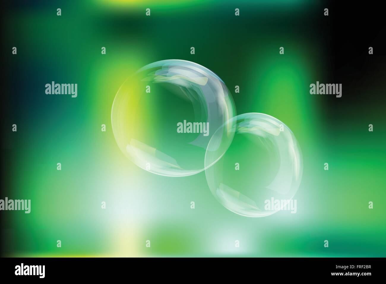Blue Shiny Bubbles Background Stock Vector Image & Art Alamy