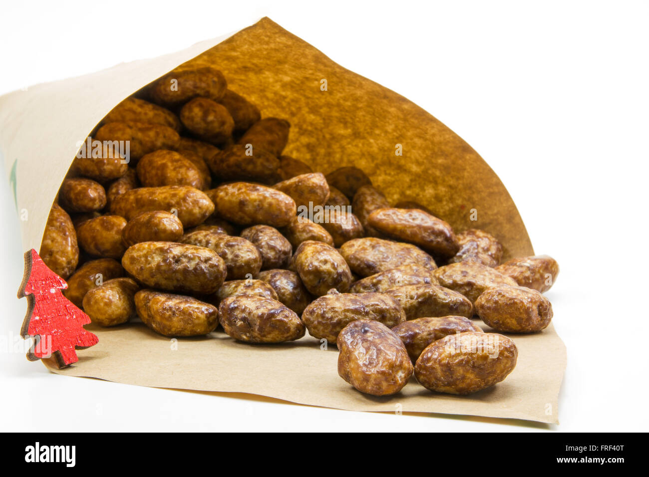 sugared almonds Stock Photo