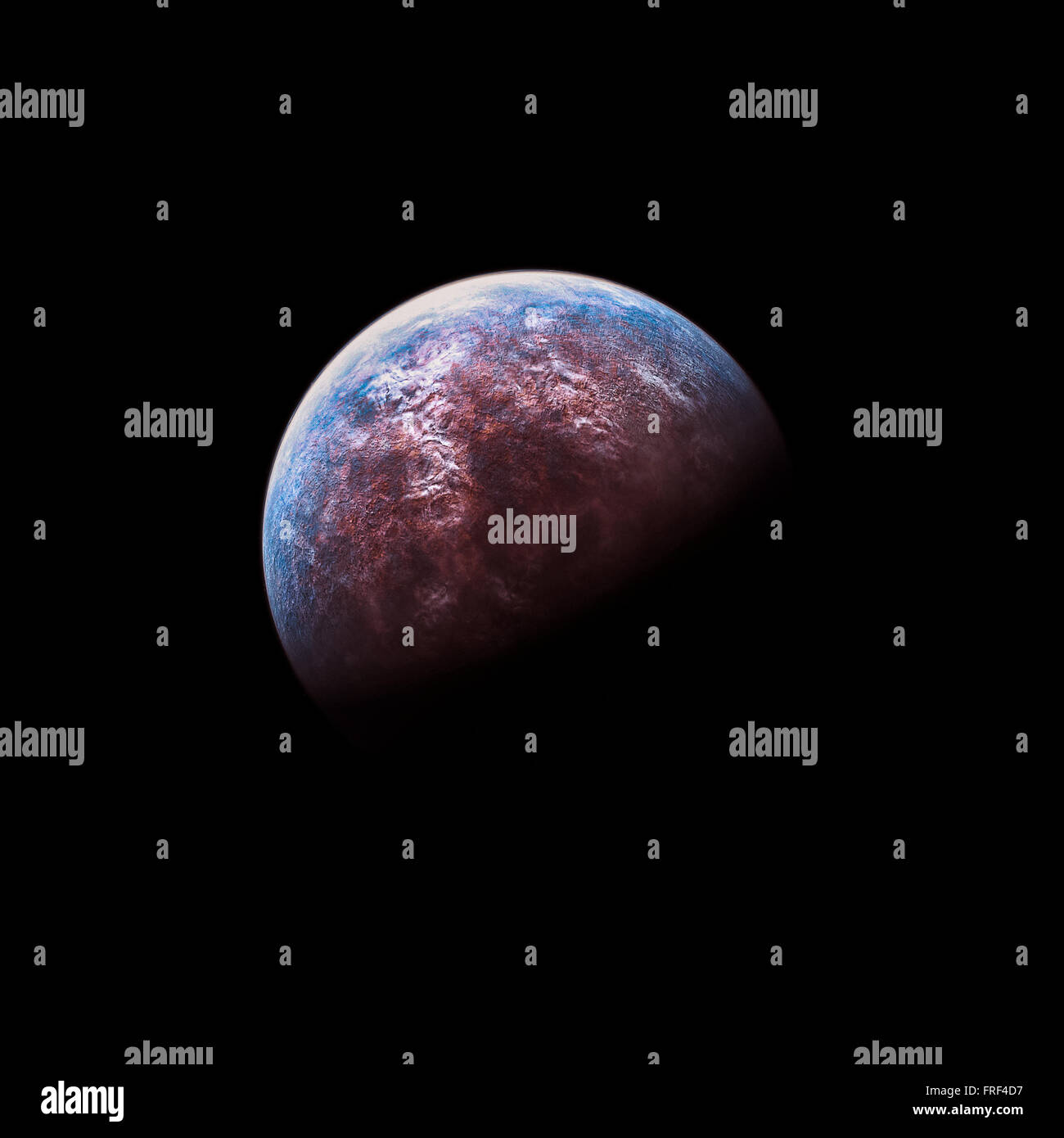 Fantasy Exo Planet isolated galaxy space Elements of this image furnished by NASA Stock Photo