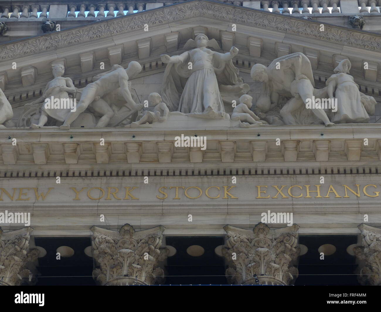 New York Stock Exchange Stock Photo