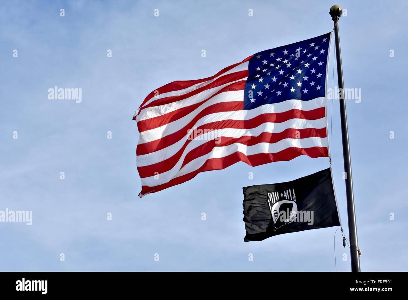 USA flags in DC Stock Photo - Alamy