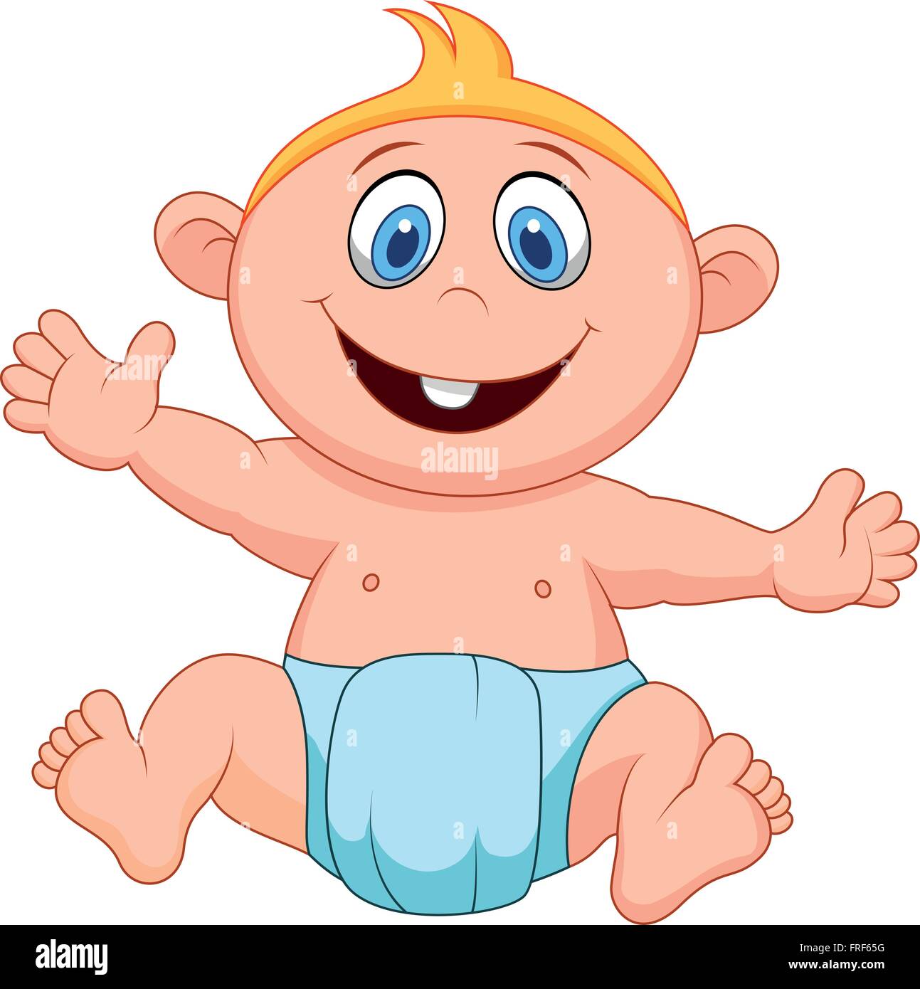 Baby boy cartoon Stock Vector Image & Art - Alamy