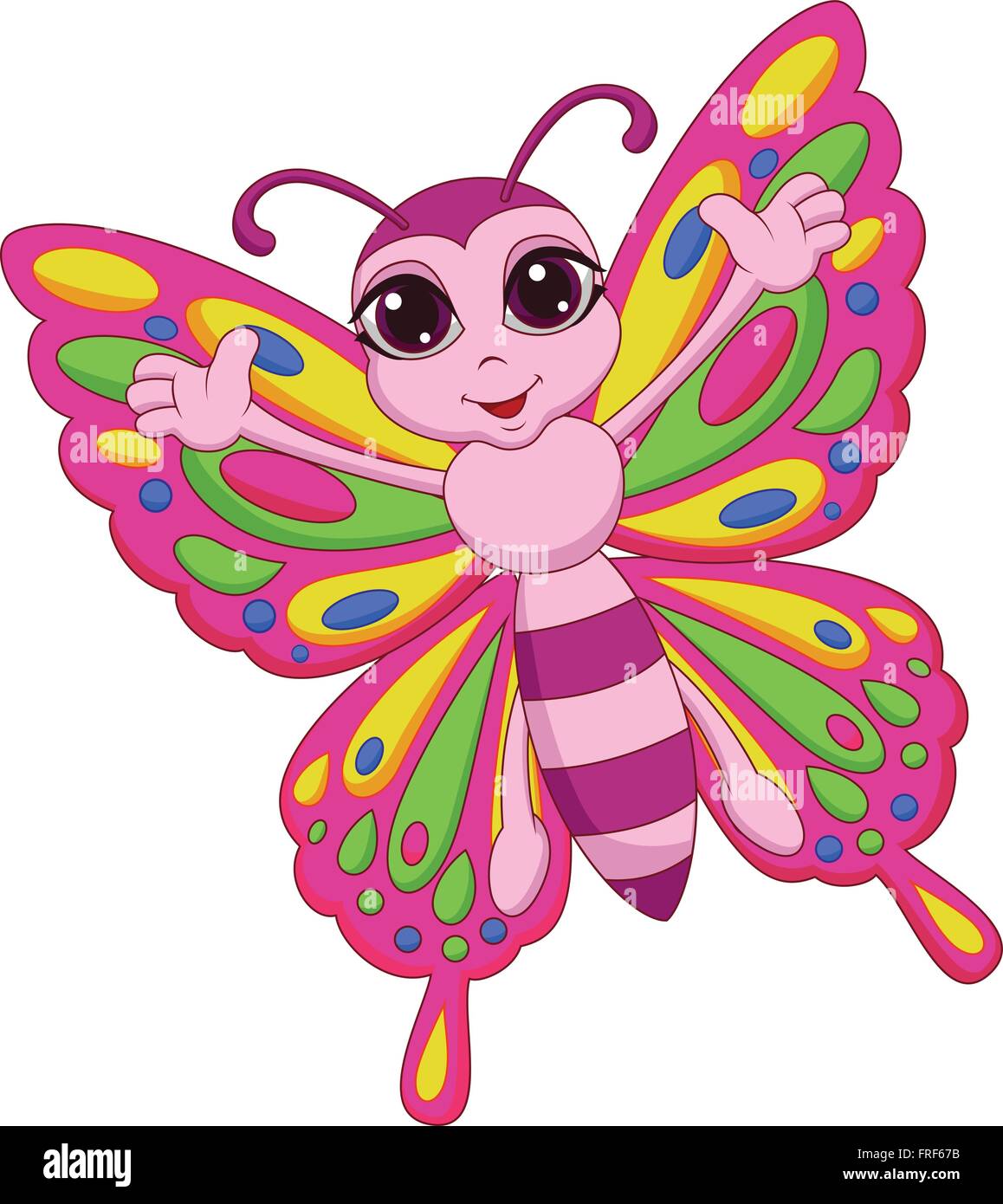 cartoon butterfly