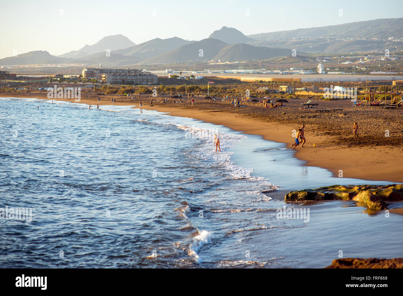 crowded-beach-canary-island-hi-res-stock-photography-and-images-alamy
