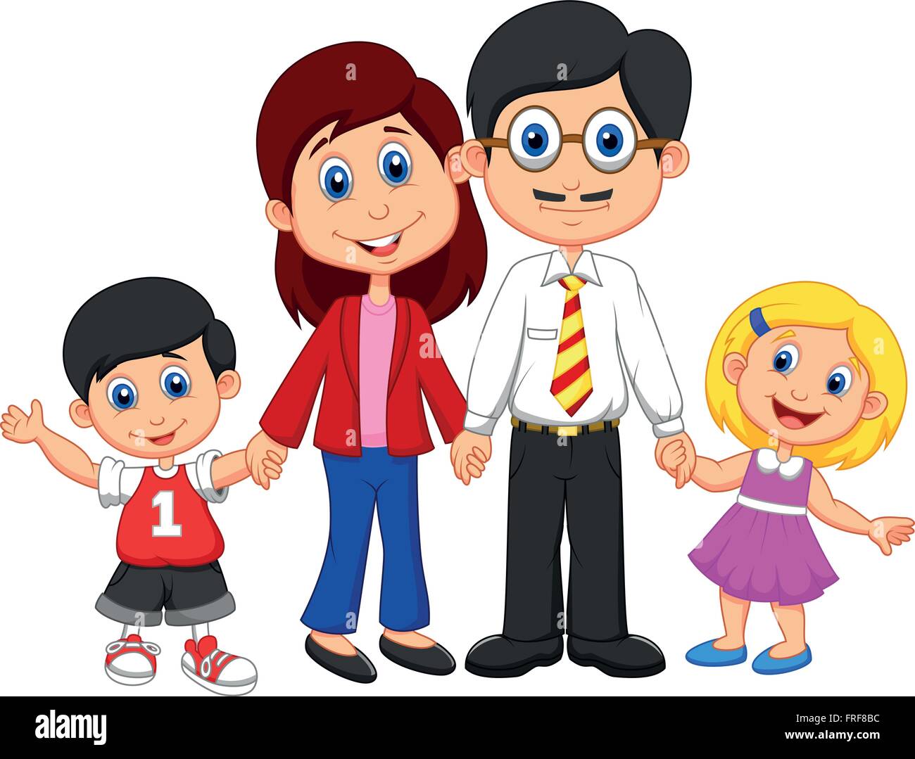 Happy Family Cartoon Stock Vector Image Art Alamy Family cartoon stock photos and images (151,195). https www alamy com stock photo happy family cartoon 100524800 html