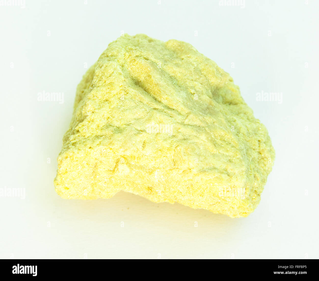sulfur or sulphur a yellow sedimentary rock Stock Photo Alamy