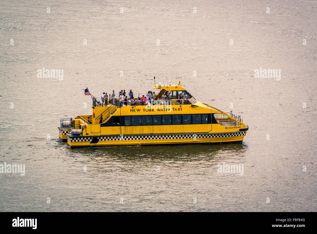New York Water Taxi, New York, USA Stock Photo