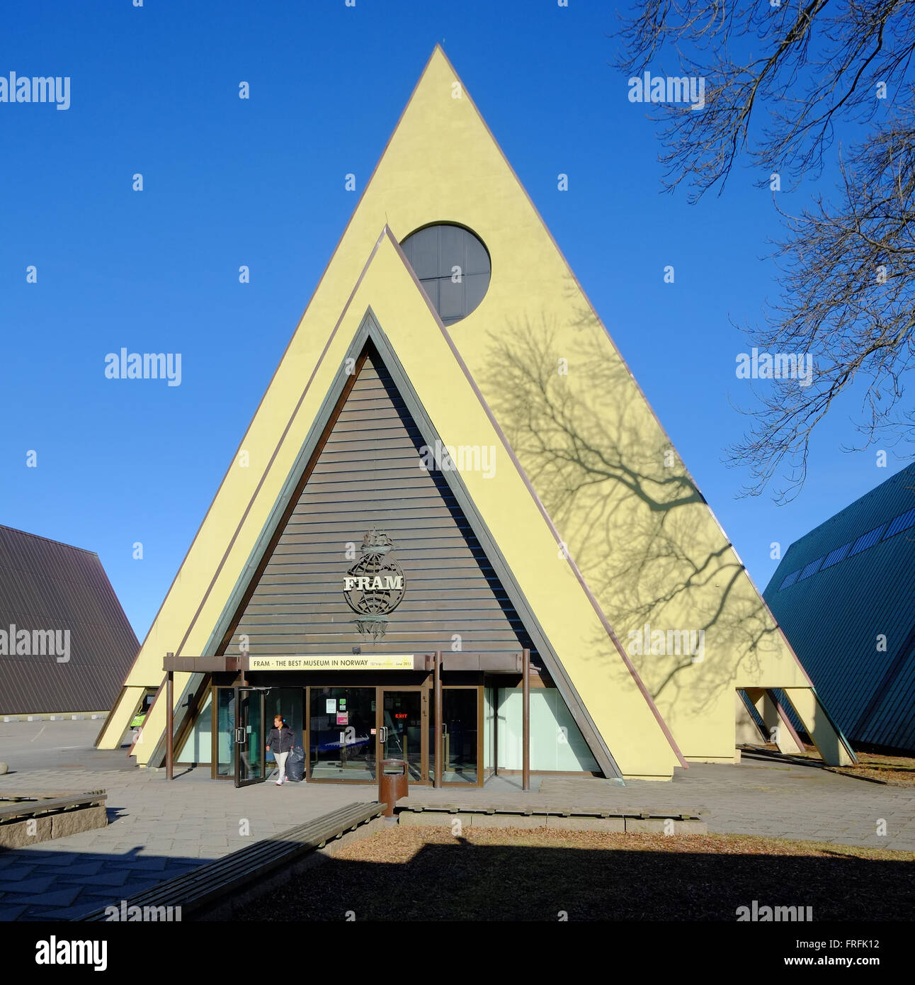 The Polar Museum housing the ship 'Fram' in Oslo, Norway Stock Photo