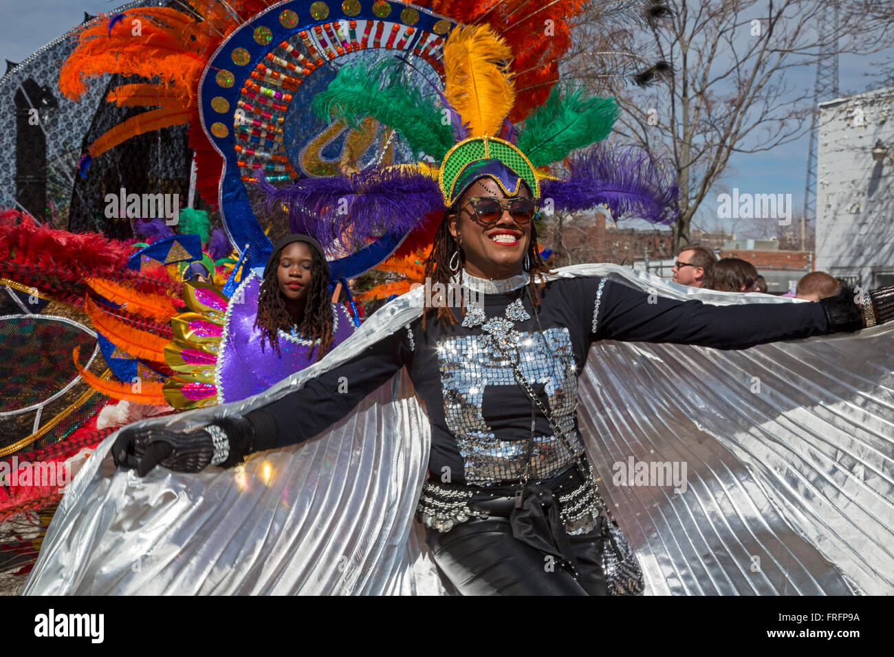 Detroit, Michigan The Marche du Nain Rouge celebrates the coming of