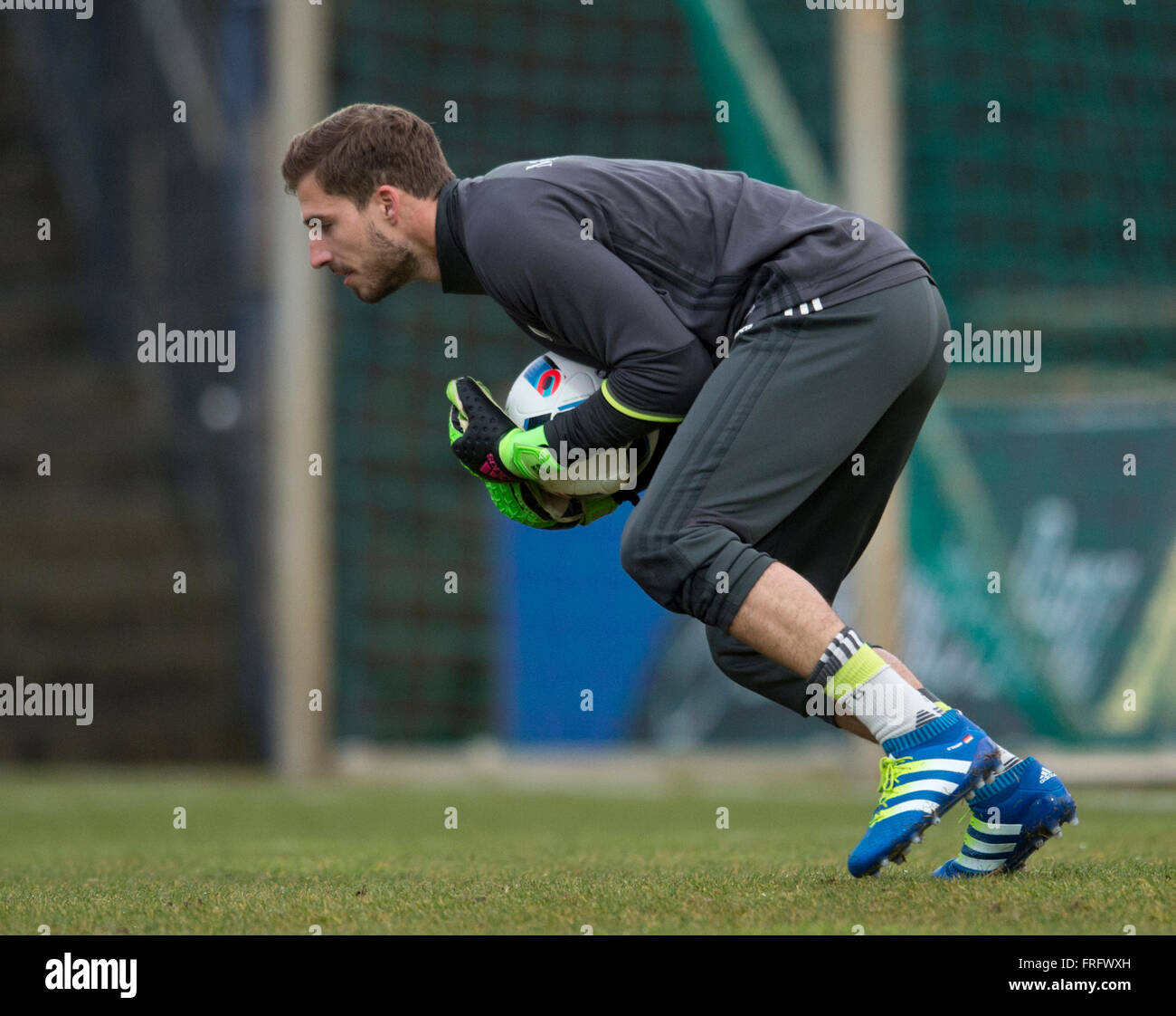 Berlin, Germany. 22nd Mar, 2016. Germany goalkeeper Kevin Trapp ...