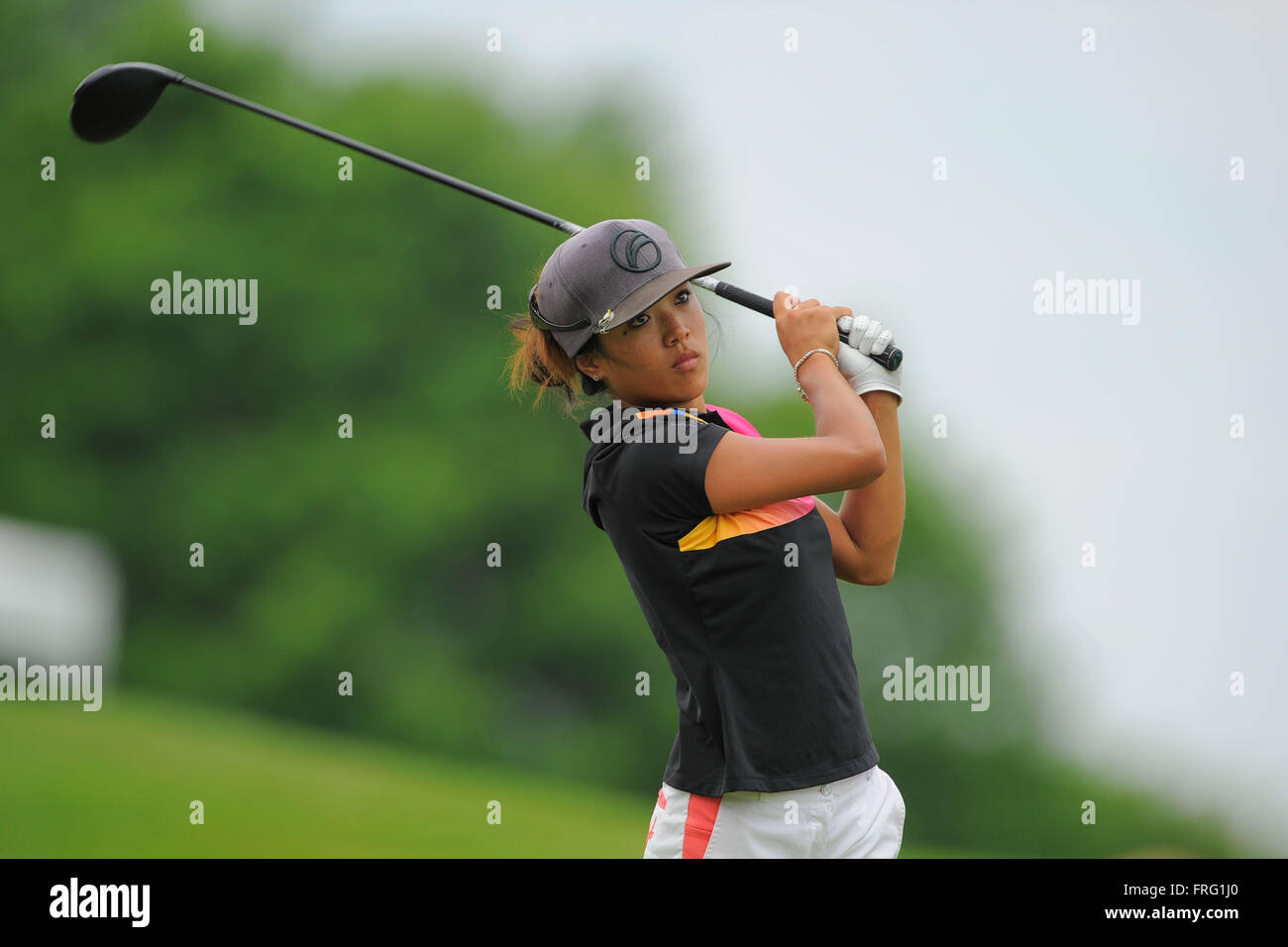 May 9, 2014 - Greenwood, South Carolina, USA - Corie Hou during the second round of the Symetra Tour's Self Regional Healthcare Foundation Womenâ€™s Health Classic at the Links at Stoney Point on May 9, 2014 in Greenwood, South Carolina...ZUMA PRESS/Scott A. Miller (Credit Image: © Scott A. Miller via ZUMA Wire) Stock Photo